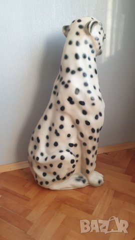 Голяма фигура от смола на леопард, снимка 6 - Колекции - 43912016