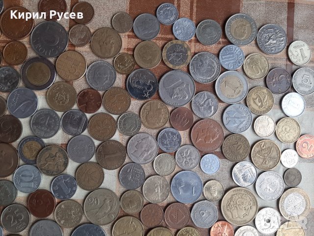 Огромен лот монети от 80 държави., снимка 2 - Нумизматика и бонистика - 43798831