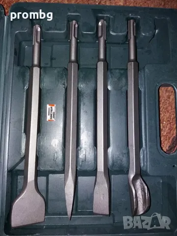 Mannesmann комплект длета и свредла 13 бр., SDS-plus, Германия, снимка 9 - Други инструменти - 48864637