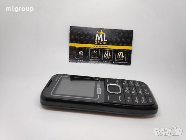 #MLgroup предлага:  #Maxcom MM134, Black, Dual sim нов, снимка 1 - Други - 34774209