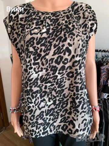 Дамска блуза с къс ръкав, снимка 2 - Тениски - 40560130