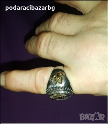 Ръката-масивен и стилен мъжки пръстен, снимка 1