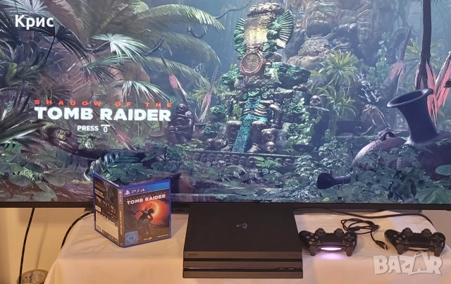 PlayStation 4 Pro 1TB+ 2 контролера и игра, снимка 7 - PlayStation конзоли - 53459563