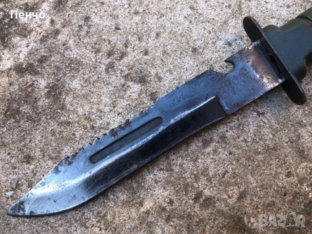 стар военен нож "FES" - GERMANY, снимка 4 - Антикварни и старинни предмети - 44111351