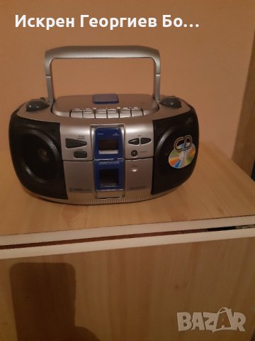 Касетофон с компакт диск, снимка 1 - CD дискове - 43290005