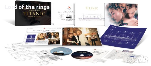 Titanic 2023 Collectors Edition [4K UHD] - Титаник 4К + Blu-Ray /25 годишнина/ Лимитирано издание, снимка 3 - Blu-Ray филми - 43209544