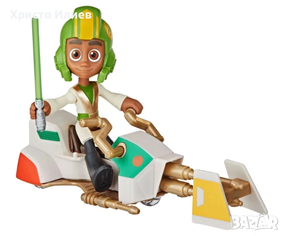 Star Wars Young Jedi Adventures Фигурки и превозни средства Kai Brightstar, снимка 3 - Фигурки - 53282848