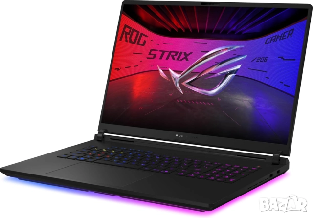 ASUS ROG 18" 2.5K 240Hz/Core Ultra 9/32GB DDR5/1TB SSD/RTX 5080/W11, снимка 2 - Лаптопи за игри - 52566973