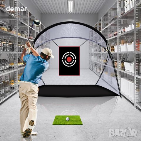 Kapler Мрежа за практикуване на голф - № 6 - 2,7х2,1х1,5 м, снимка 6 - Голф - 43951737