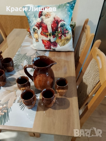 Глинени сервизи за вино, снимка 5 - Антикварни и старинни предмети - 52733872