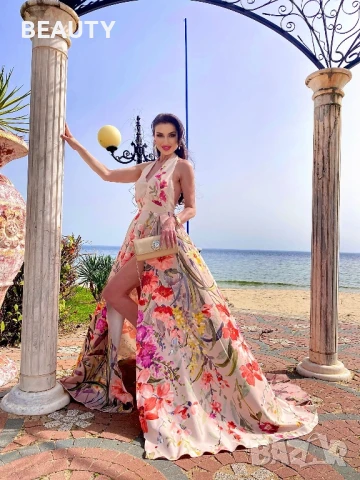 Красива Бална ,Официална рокля на цветя, снимка 5 - Рокли - 50812860