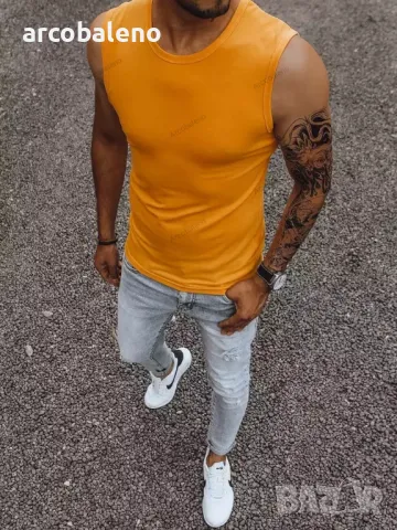 Мъжка тениска без ръкави, 4цвята , снимка 11 - Тениски - 49351069