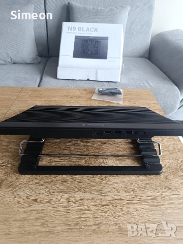 Геймърска охлаждаща подложка Deepcool N9 , снимка 4 - Лаптоп аксесоари - 52367689