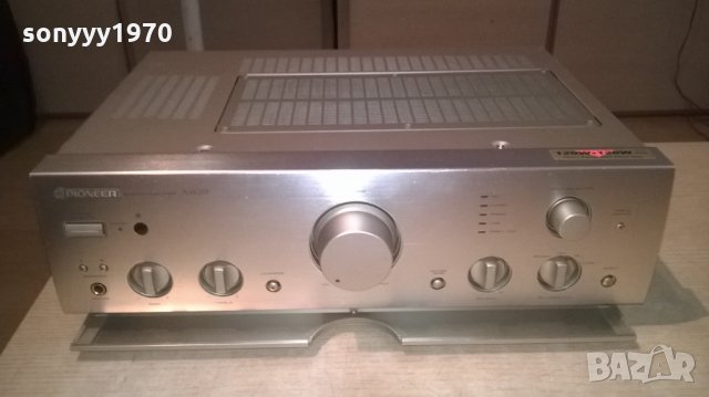 pioneer a-605r stereo amplifier-japan-внос швеицария, снимка 2 - Ресийвъри, усилватели, смесителни пултове - 26556116