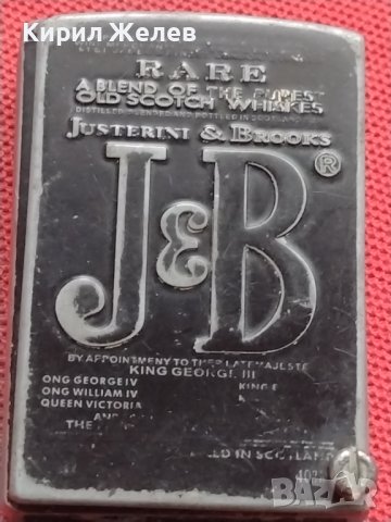 СТАРА РЯДКА ЗАПАЛКА OLD SCOTCH WHISKY J#B КОЛЕКЦИОНЕРСКИ МОДЕЛ МНОГО КРАСИВА 18627, снимка 2 - Запалки - 39074069