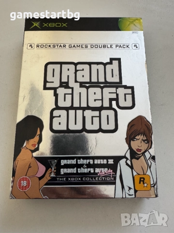 Grand Theft Auto Double Pack за Xbox classic/Xbox original