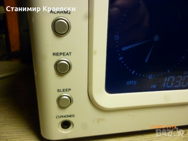 Tevion CDR 294 radio clock cd alarm stereo , снимка 3 - Други - 27386817