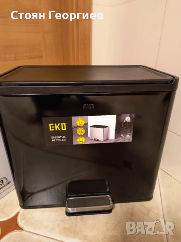 Чисто нов кош за отпадъци EKO EK8228 9L+20L, снимка 3 - Други стоки за дома - 43269706