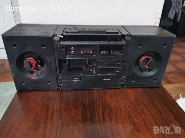 Радио касетофон hitachi, снимка 4 - Радиокасетофони, транзистори - 51795249
