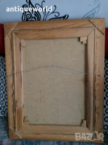 Стара Шведска Авторска Картина " Кученце"  G.Sköld 1967г., снимка 5 - Антикварни и старинни предмети - 27132804