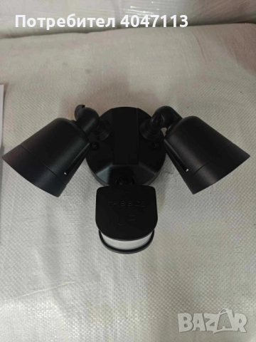 Външна LED лампа с датчик за движение – сигурна светлина, която не те предава, снимка 3 - Лампи за стена - 51783366