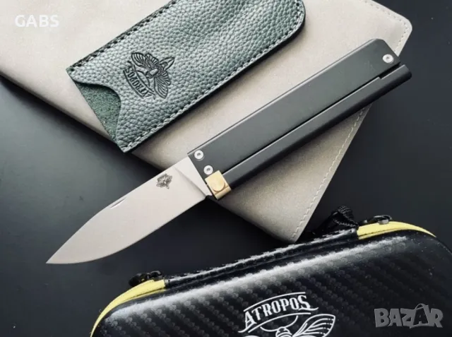 Сгъваем гравитационен нож Atropos Trapper Knife,два цвята, снимка 3 - Ножове - 49241749