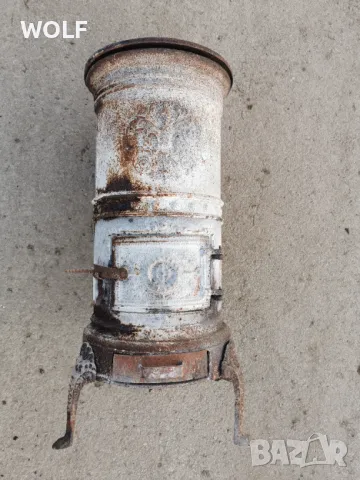 Антикварна чугунена печка с орнаменти, снимка 4 - Антикварни и старинни предмети - 48721039