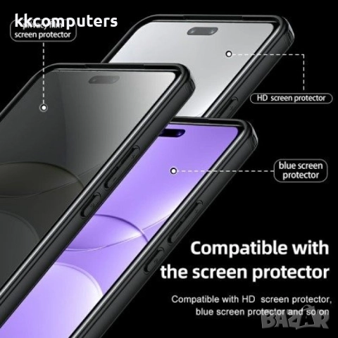 Huawei nova 13 Pro 5G PC + TPU/ MagSafe Удароустойчив Калъф и Протектор, снимка 3 - Калъфи, кейсове - 51450593