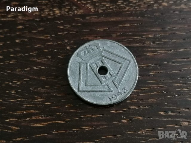 Монета - Белгия - 10 цента | 1943г., снимка 2 - Нумизматика и бонистика - 27676346