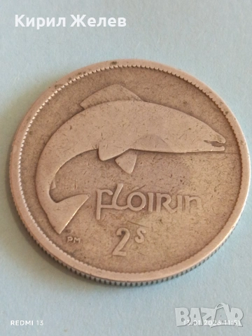 Сребърна монета 2 шилинга 1928г. Ирландия рядка за КОЛЕКЦИЯ 53040, снимка 2 - Нумизматика и бонистика - 53083186