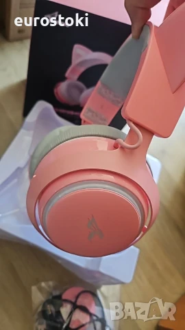 Безжични геймърски слушалки SOMIC GS510, 2.4G, стерео звук с регулируем микрофон, 3 звукови режима, снимка 11 - Аксесоари - 51410189