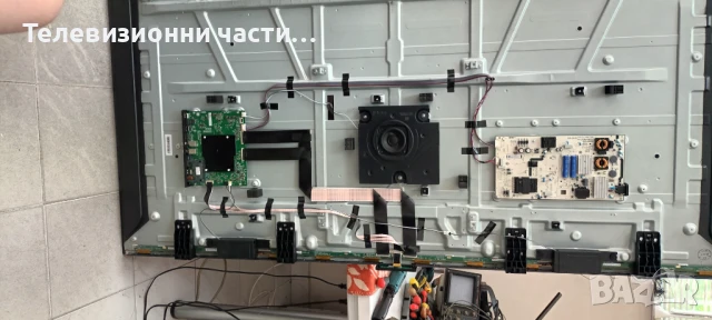 TCL 75C61B със счупен екран LVU750NDJL ST7461D03-2/40-R75PG1-MAD2HG 11602-501097/40-L30SW4-PWB1ZG , снимка 4 - Части и Платки - 50625083