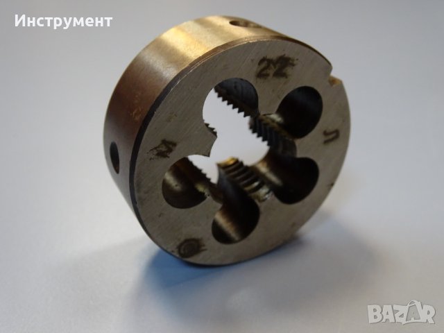 Плашка с метрична резба М22x2.5 mm HSS, снимка 5 - Други инструменти - 40776732