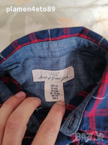 детска риза 4/5години , снимка 2 - Детски якета и елеци - 43069363