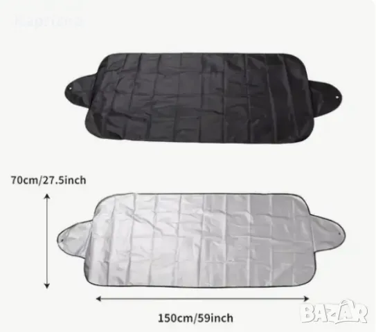 Протектор/термо сенник за предно стъкло, снимка 3 - Аксесоари и консумативи - 48215763