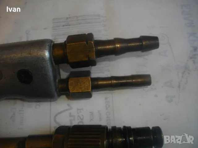 ОКСИЖЕННА ГАЗО-АЦЕТИЛЕНОВА ГОРЕЛКА КРАКРА ПЕРНИК БЪЛГАРСКА ПОЧТИ НОВА С 3 РАМЕНА И ДЮЗИ ОТЛИЧНА, снимка 9 - Други инструменти - 48414122