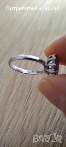 Златен пръстен 14к, снимка 7 - Пръстени - 53473510