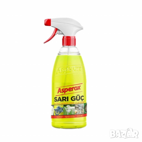 Универсален обезмаслител спрей Asperox Sarı Güç 1000мл, снимка 4 - Други стоки за дома - 52093423