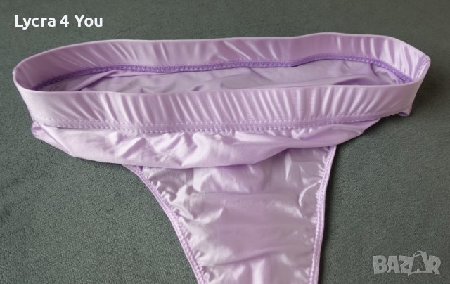 M/L нова дамска светлолилава дълбока прашка от ликра, снимка 6 - Бельо - 43546058