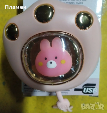 Подгряваща възглавничка грейка  за топли ръце „котка” 5 V 45-55 градуса