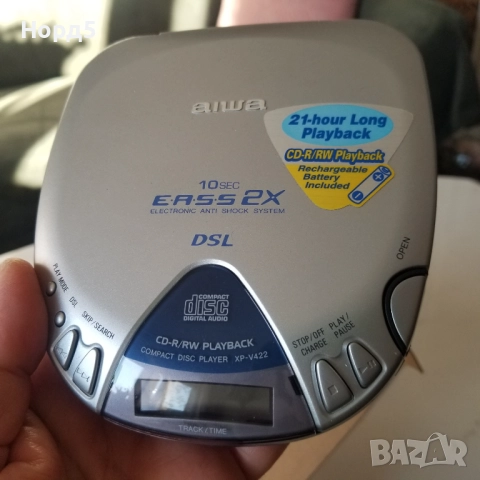 CD Player AIWA, снимка 6 - MP3 и MP4 плеъри - 52790579