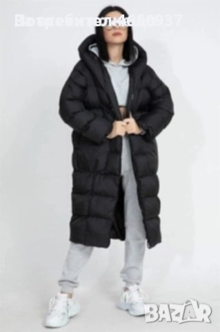 Дамско яке зимно дълго , снимка 2 - Якета - 52477257