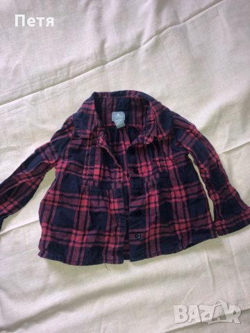 Gap Бебешка риза за момиче