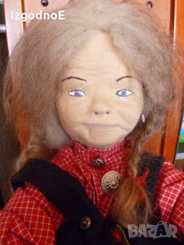 Стара соц кукла - на стара жена, ръчна изработка, снимка 2 - Колекции - 28480372