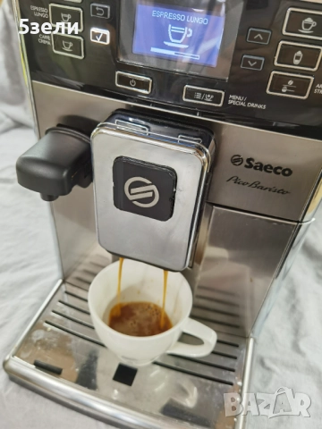 Saeco PikoBaristo - внос от Германия , като нова с БГ меню,, снимка 10 - Кафемашини - 52949920