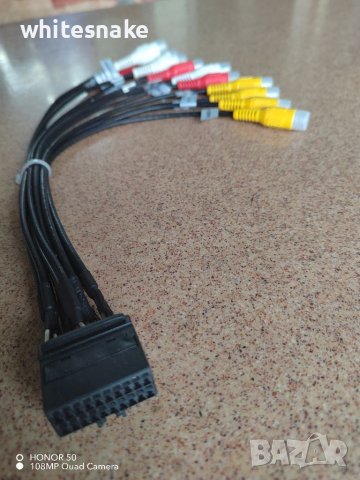 Car stereo 20 pin-11 RCA cable, снимка 4 - Други - 36886328