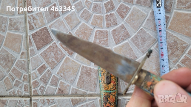 Нож, кама, кинжал, индийски корабен нож, снимка 8 - Антикварни и старинни предмети - 52866747