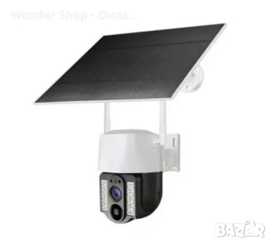 WiFi соларна камера 4G SIM карта, 8MP V380 VC3-4G, снимка 2 - IP камери - 49200359