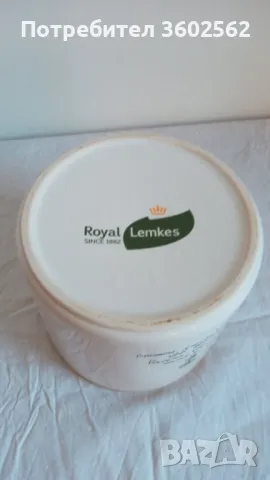 порцеланов буркан за бисквити, снимка 4 - Сервизи - 50331709