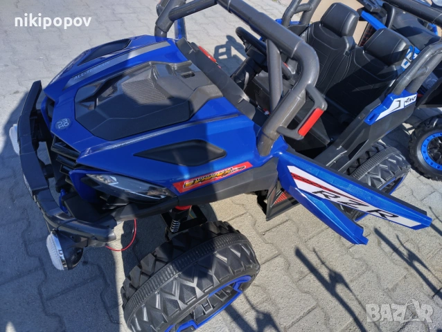 SAFARI двуместен акумулаторен джип JAKARTA 4x4 син, снимка 12 - Детски велосипеди, триколки и коли - 53569401